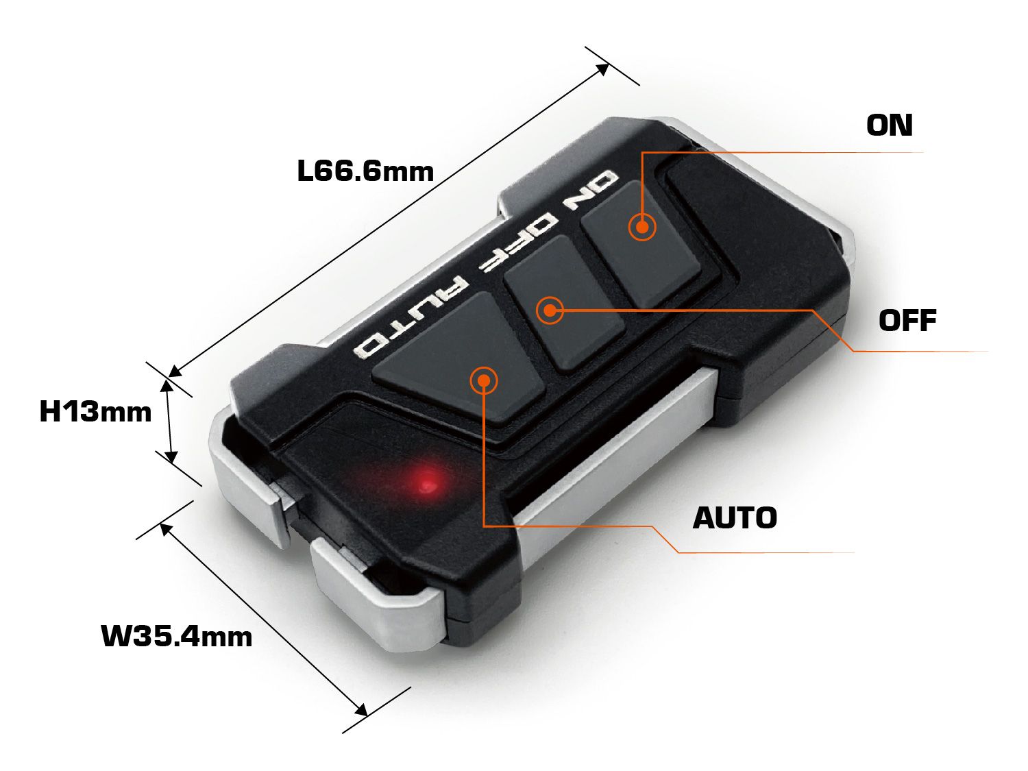 El Controlador de Válvula de Escape Electrónico Shadow II tiene una calidad de conexión estable de control remoto con módulo antijamming
