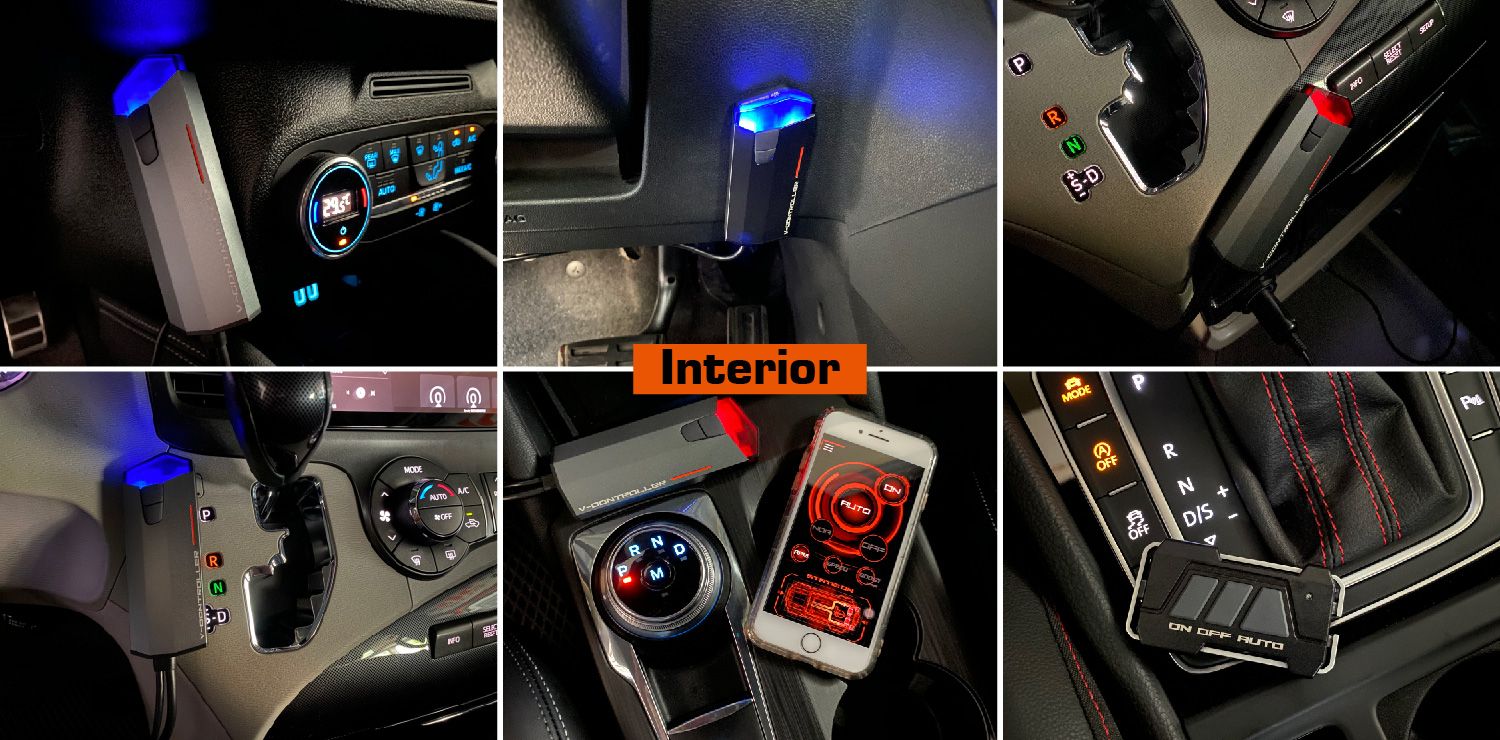 Shadow Electronic Exhaust Valve Controller in interior