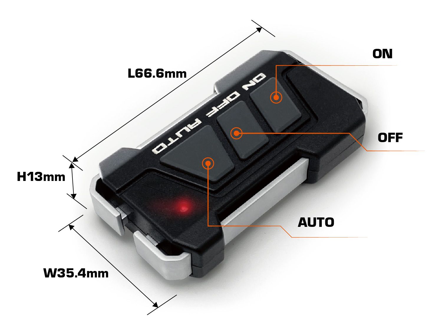 Shadow Electronic Exhaust Valve Controller II has stable connection quality of remote control with anti-jamming module