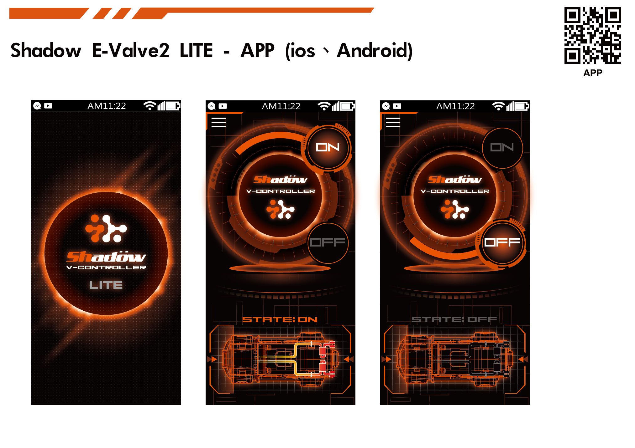 Application LITE de la deuxième génération de vannes