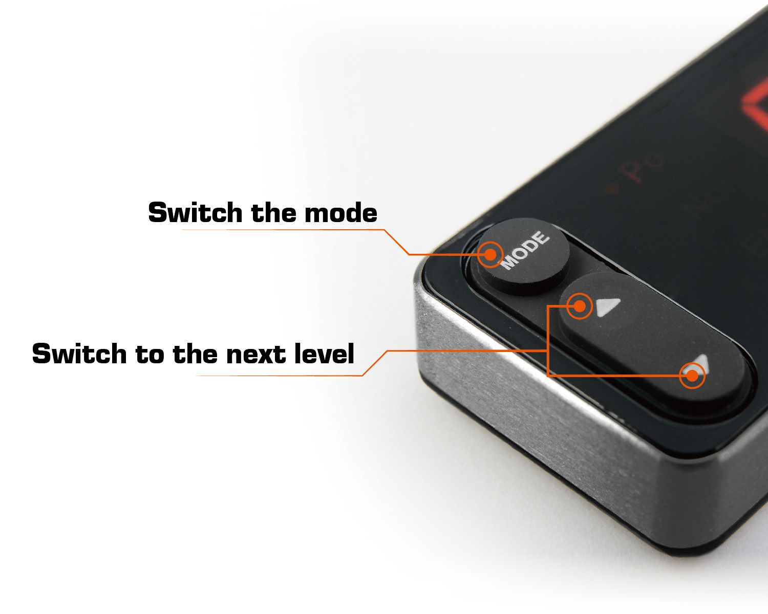 Fonction des boutons du Shadow E-DRIVE 4S CONTRÔLEUR D'ACCELERATEUR ÉLECTRONIQUE