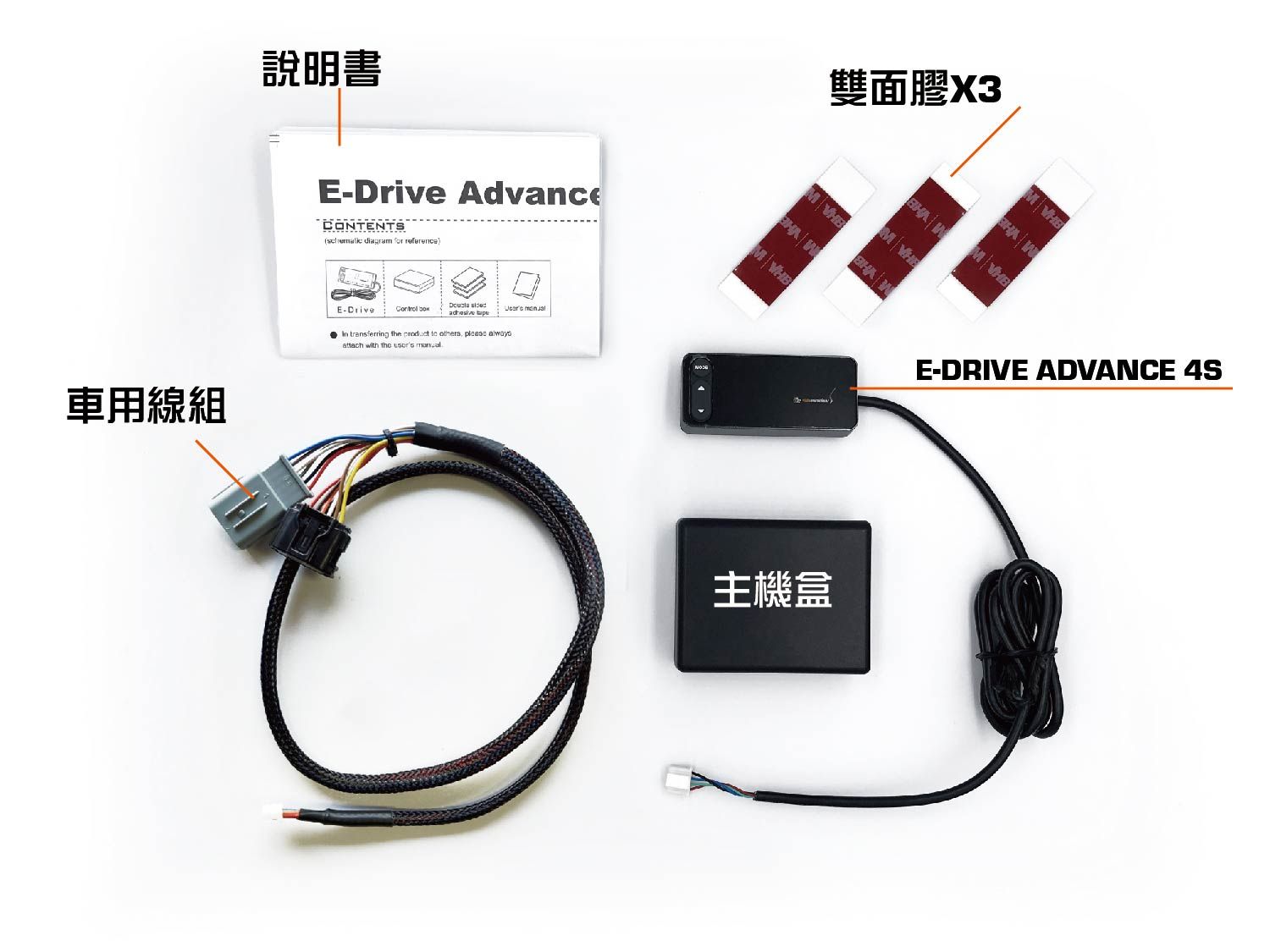 SHADOW E-DRIVE 4S ELECTRONIC THROTTLE CONTROLLER 內容物