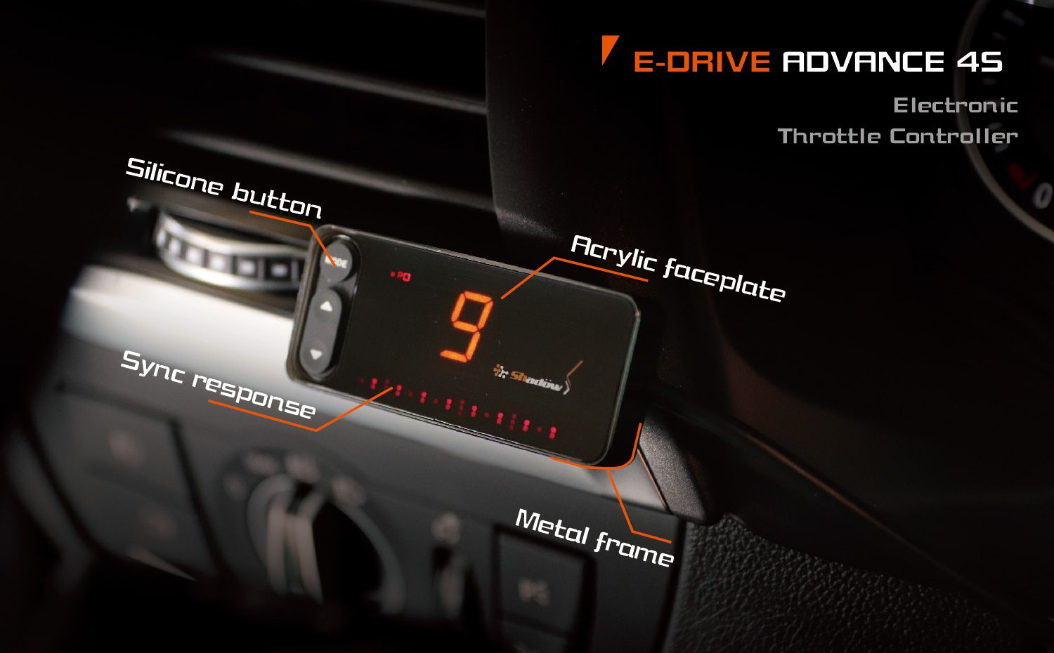 E-DRIVE ADVANCE 4S hat Metallrahmen