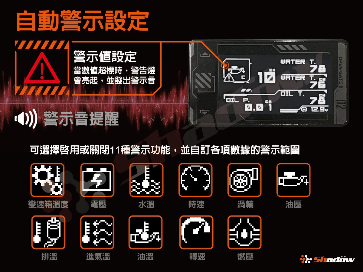 FD EVO 警示值设定