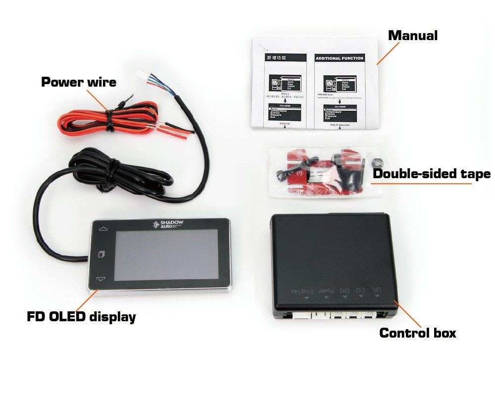 Contenidos de la PANTALLA MULTIFUNCIONAL FD OLED 4 EN 1